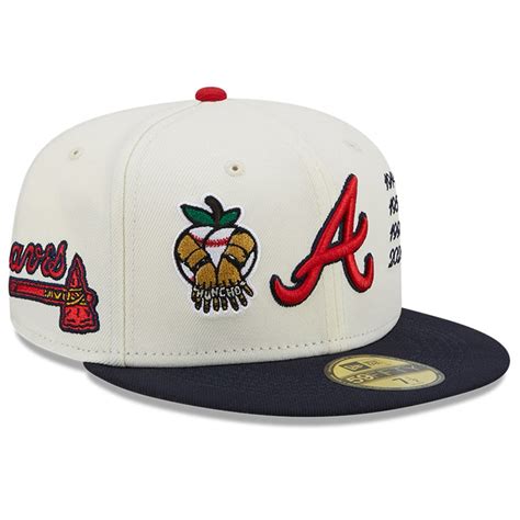 atlanta braves hat new era|More.